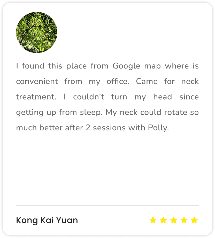Google review of Redefined physiotherapy & fitness