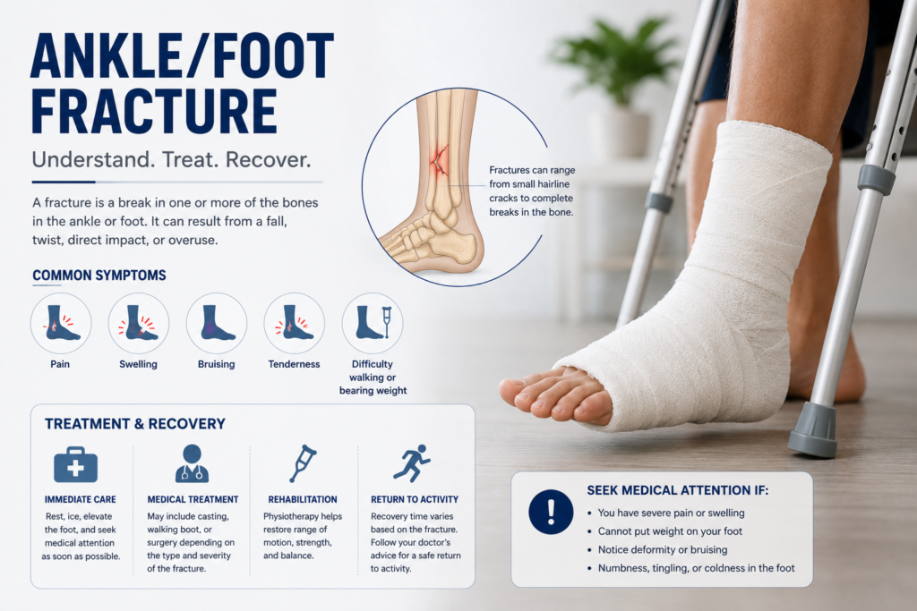 ankle foot fracture