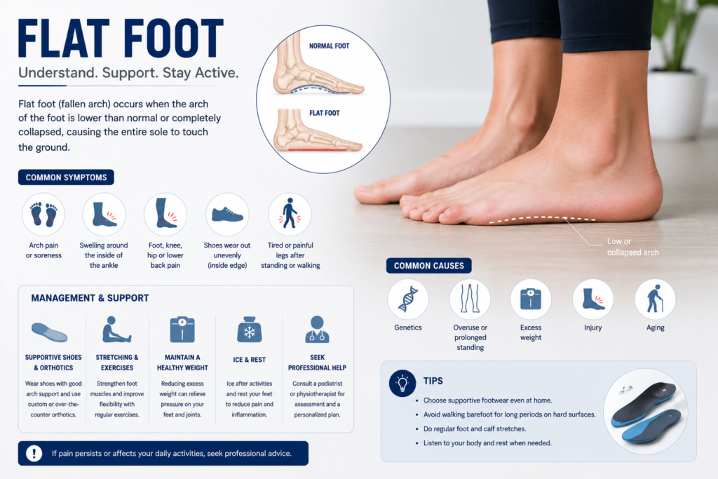 flat foot