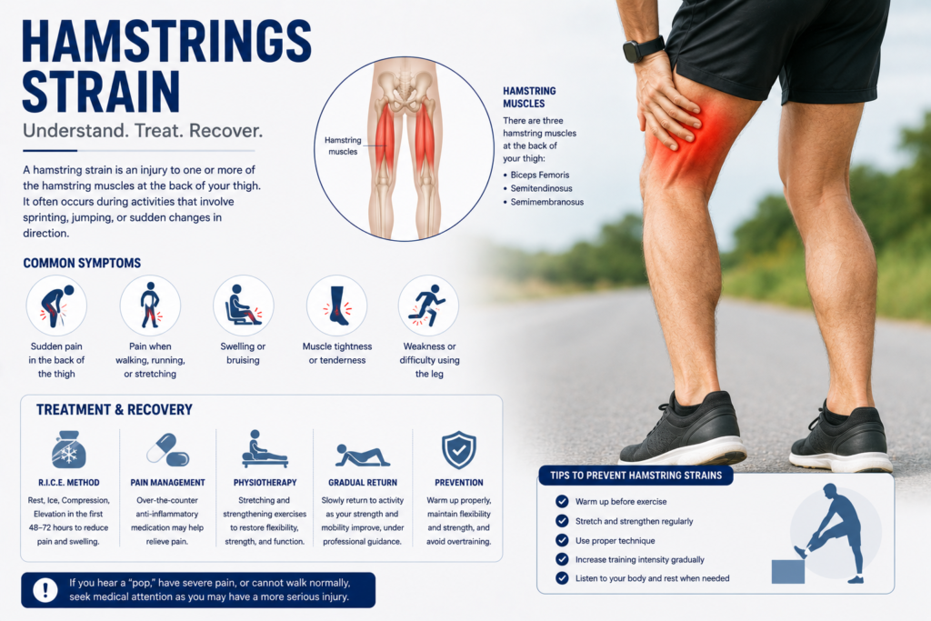 hamstrings strain